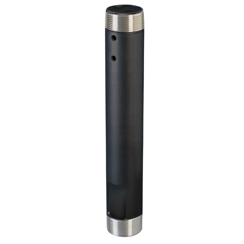 Chief 12in Fixed Extension Column Black