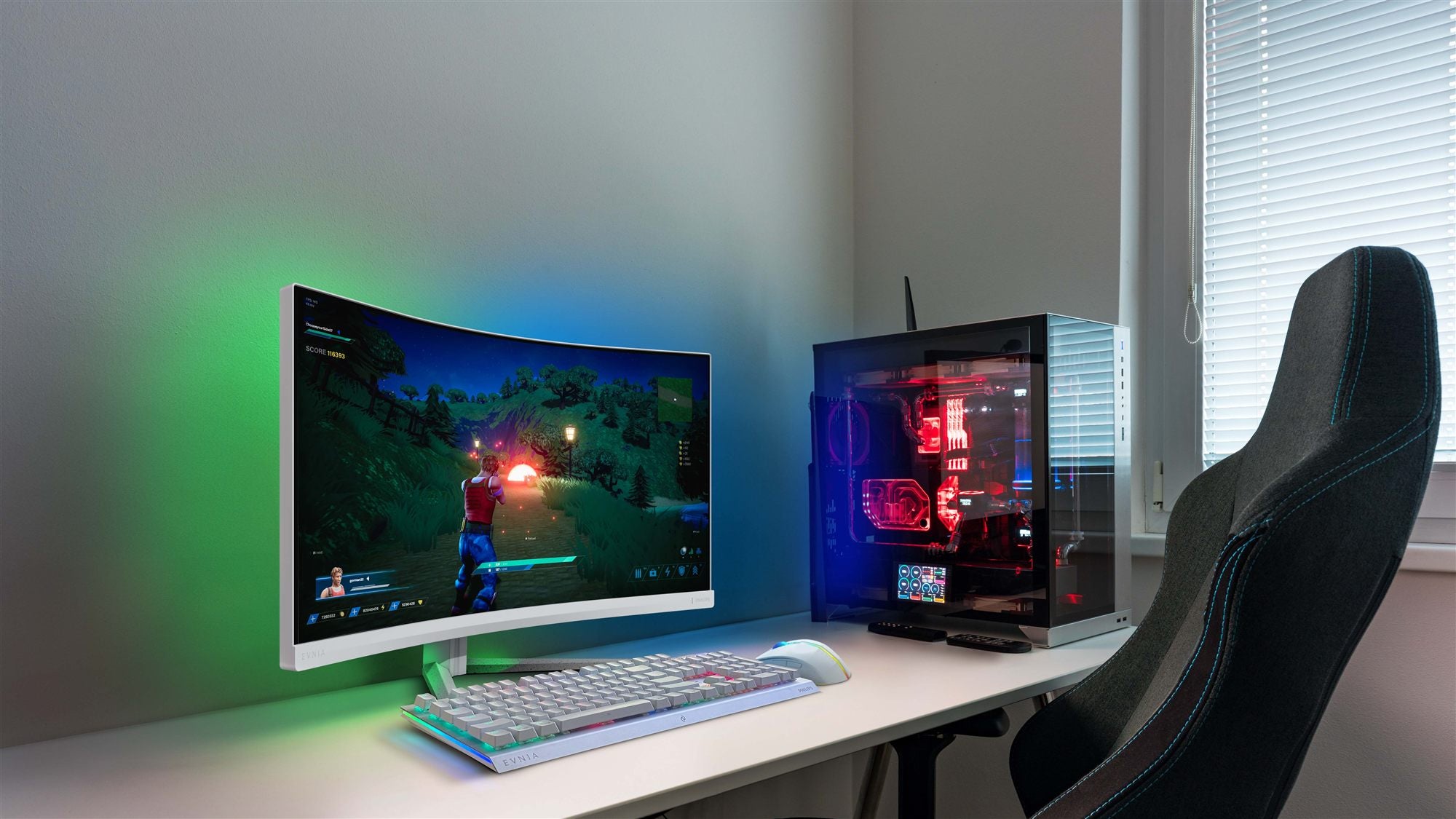 PHILIPS Evnia 5000 34M2C5501A - Ecran Gaming -  incurvé - 34" - 3440 x 1400 WQHD @ 180 Hz - 0.5 ms - VA - 300cd/m² - HDR400 - 2xHDMI