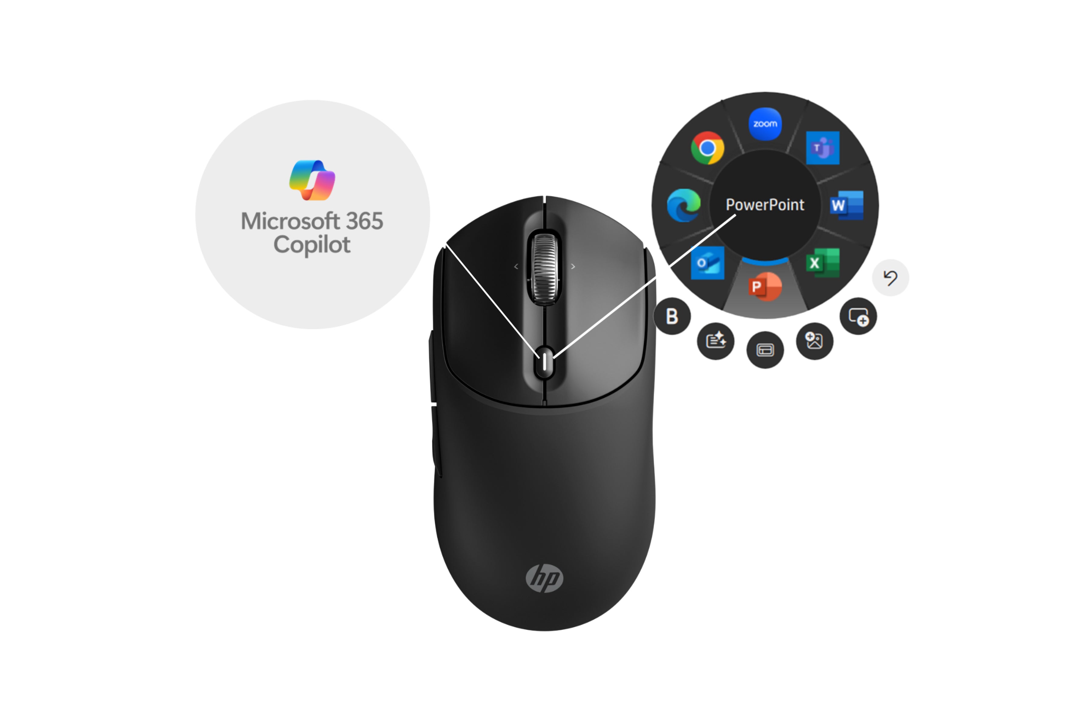 HP 700 Rechargeable Wireless Mouse EMEA-