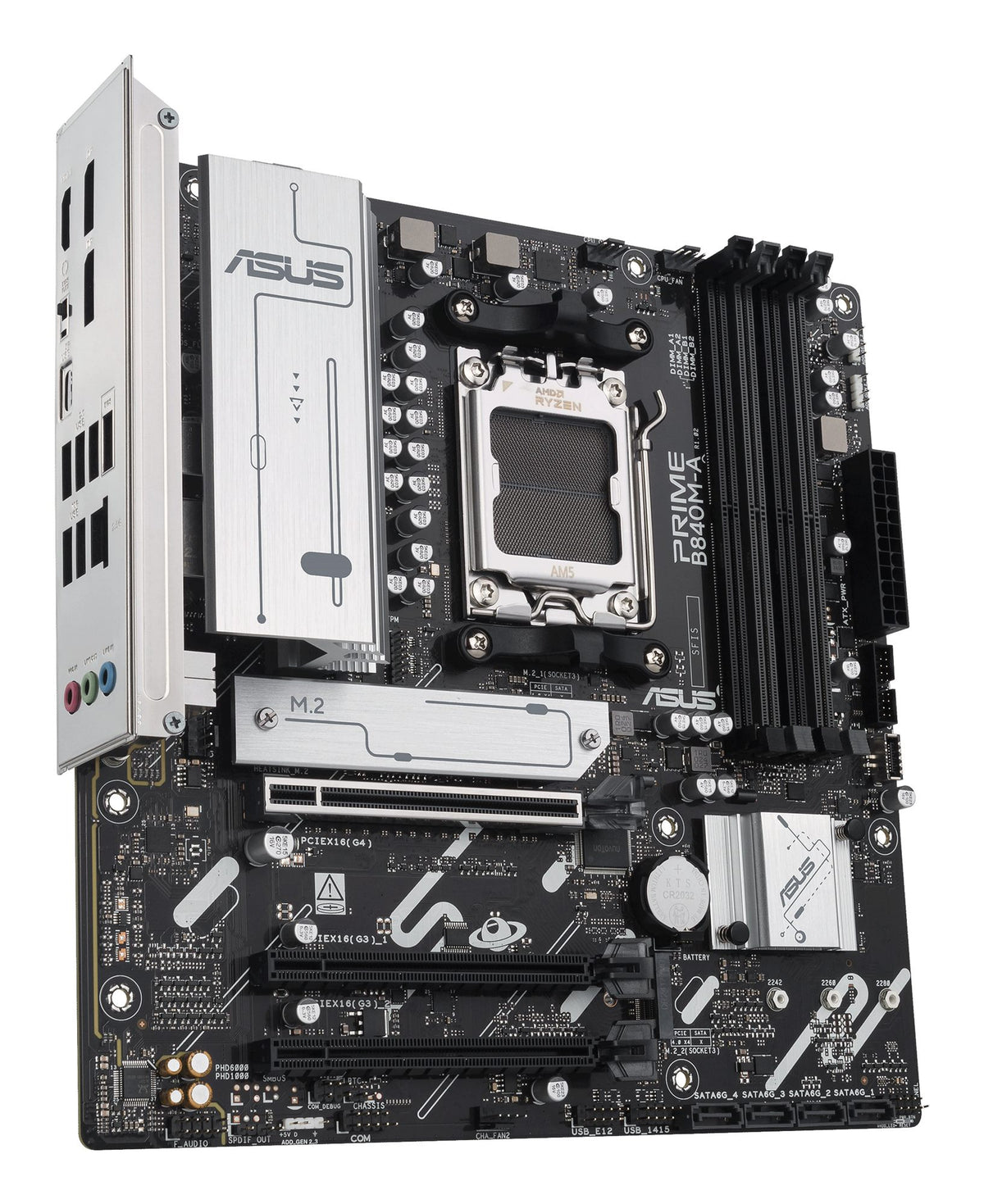 ASUS PRIME B840M-A-CSM AM5 DDR5 micro ATX MB 1xHDMI 2xDP 3xM.2 4xSATA
