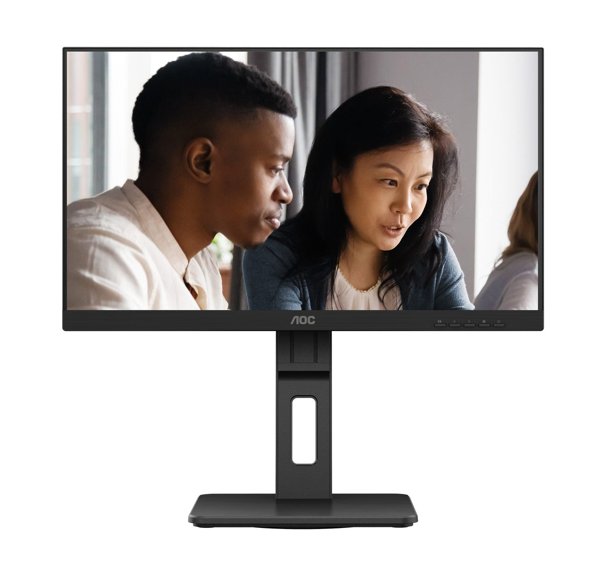 AOC 22E2UMF 22" 1920 x 1080 Full HD (1080p) @ 75 Hz - VA - 3000:1 - HDMI, VG DisplayPort - haut-parleurs - noir - ajustable