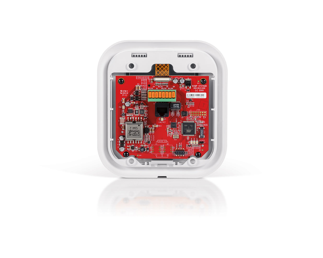 Biamp Tesira PoE Ethernet Control In-Wall Mount