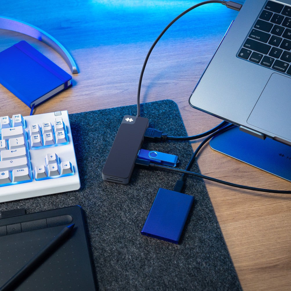 HyperDrive Flex 8 Port USB-C Hub Black