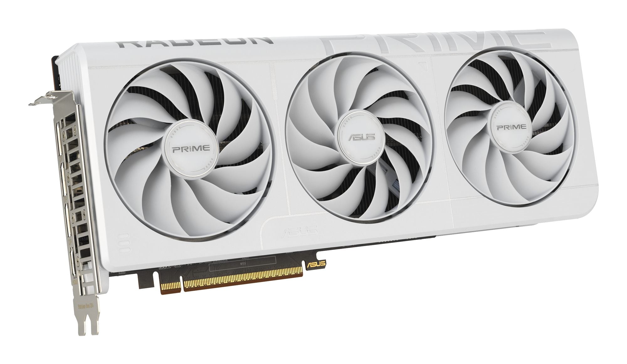 ASUS Prime Radeon RX 9070 XT White OC Edition 16Go GDDR6 Graphics Card PCIe 5.0 HDMI 2.1 DisplayPort 2.1a