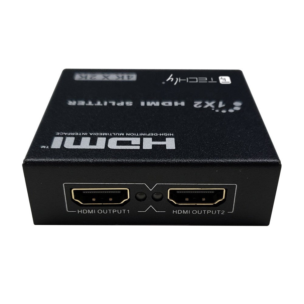 Techly IDATA HDMI-4K230 Répartiteur HDMI 1.4 4K@30Hz 1x2 actif