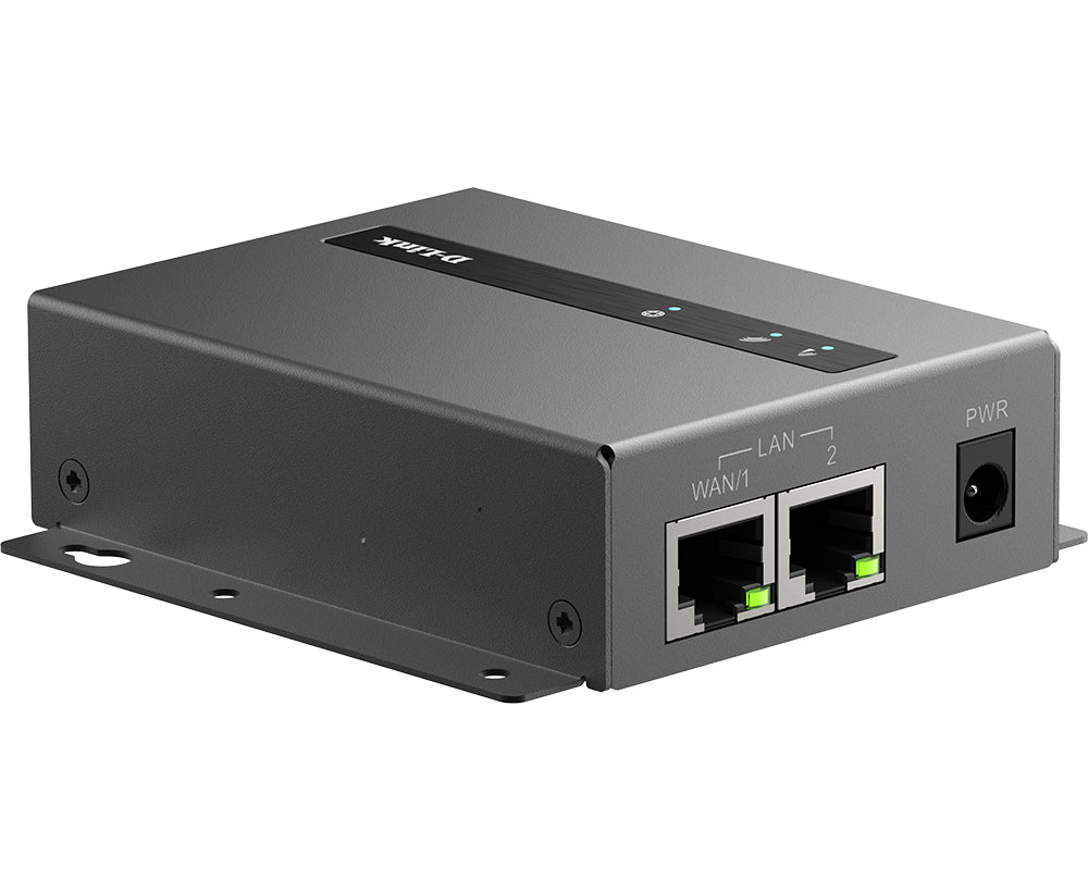 D-LINK 4G VPN LTE Cat 4 Industrial M2M Router Wi-Fi Dual SIM 2 External LTE Antennas 1 External Wi-Fi N Antenna 1 WAN/LAN FE Port