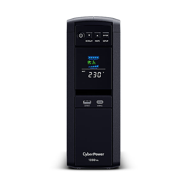 CyberPower CP1350EPFCLCD alimentation d'énergie non interruptible Interactivité de ligne 1,35 kVA 810 W 6 sortie(s) CA