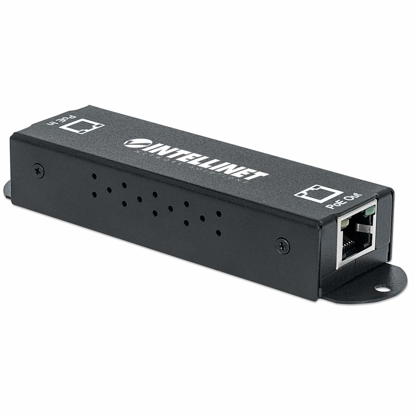 560962 - Gigabit Ethernet - 10,100,1000 Mbit/s - IEEE 802.3 - IEEE 802.3ab - IEEE 802.3af - IEEE 802.3at - IEEE 802.3u - Cat5 - Cat5e - Noir - Métal