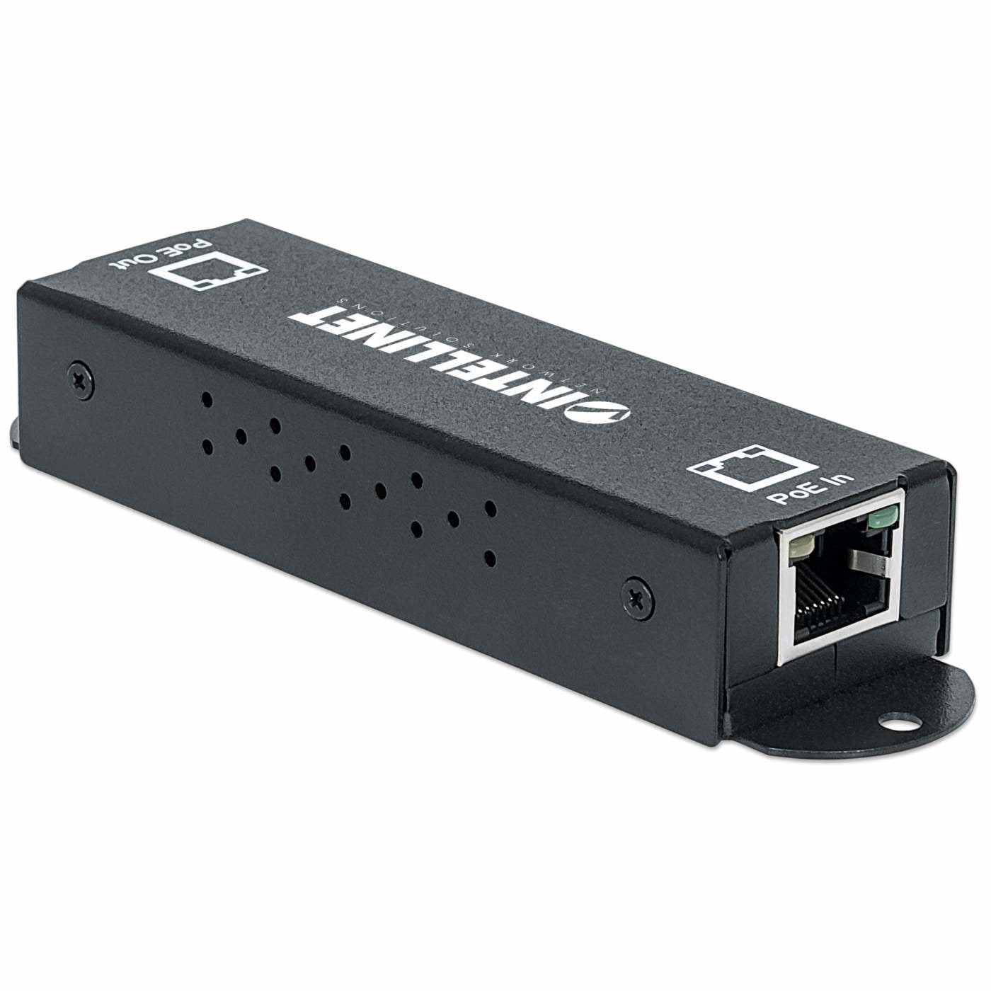 560962 - Gigabit Ethernet - 10,100,1000 Mbit/s - IEEE 802.3 - IEEE 802.3ab - IEEE 802.3af - IEEE 802.3at - IEEE 802.3u - Cat5 - Cat5e - Noir - Métal