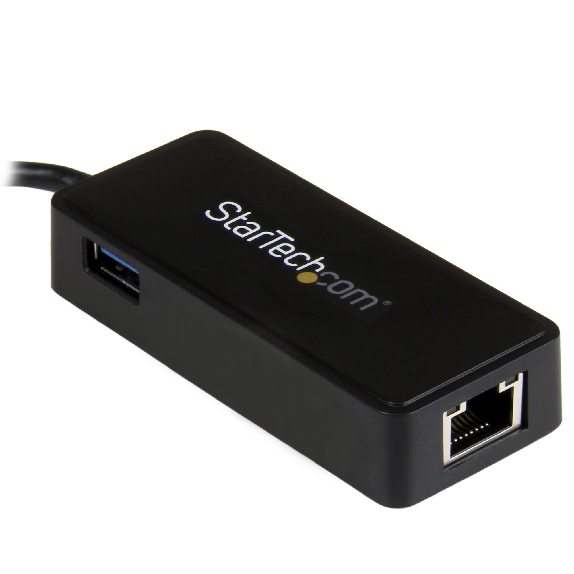 USB-C to GbE Adapter w/Extra USB port