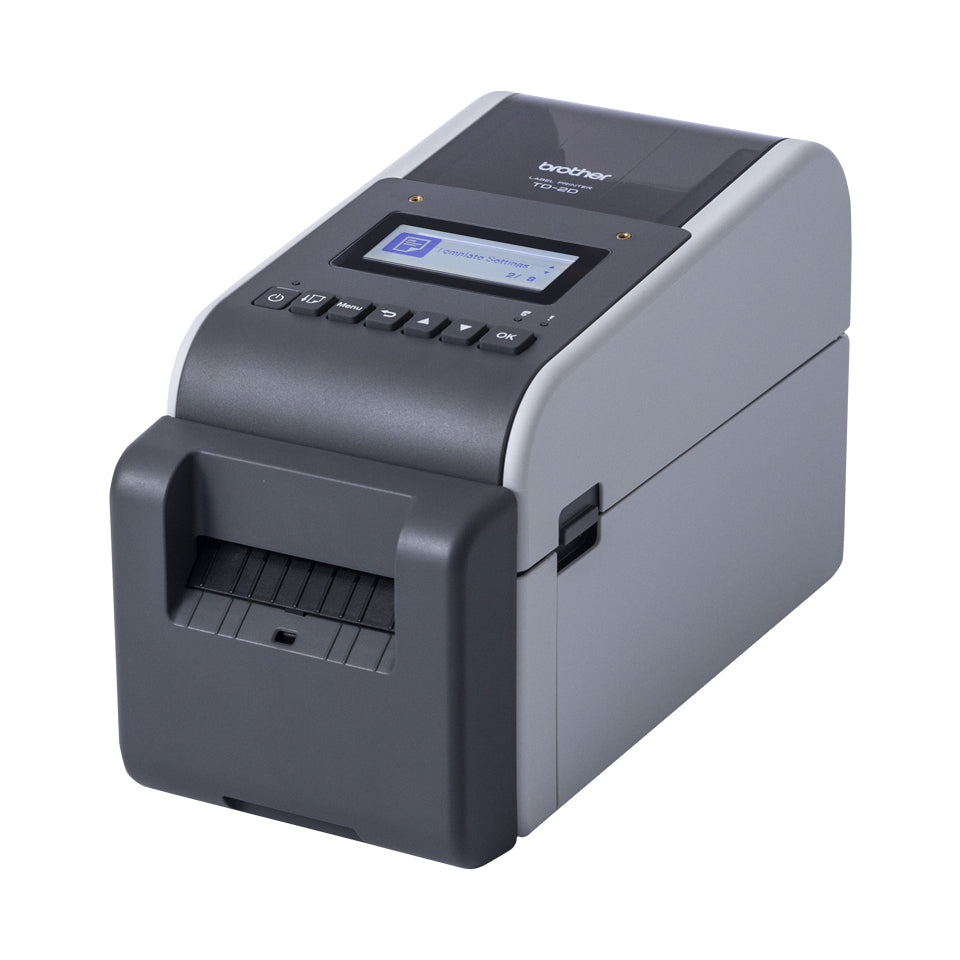 BROTHER 2p label printer USB connection 300dpi Ethernet Possible battery LCD screen Bluetooth Wi-Fi