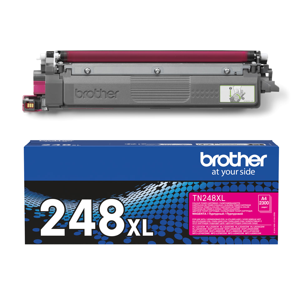 BROTHER TN248XLM Magenta Toner Cartridge ISO Yield 2300 pages