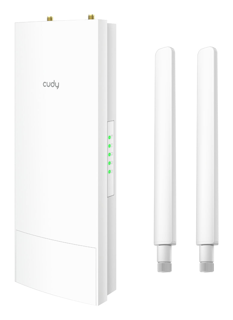 Cudy AP1200 1167 Mbit/s Blanc Connexion Ethernet, supportant l'alimentation via ce port (PoE)