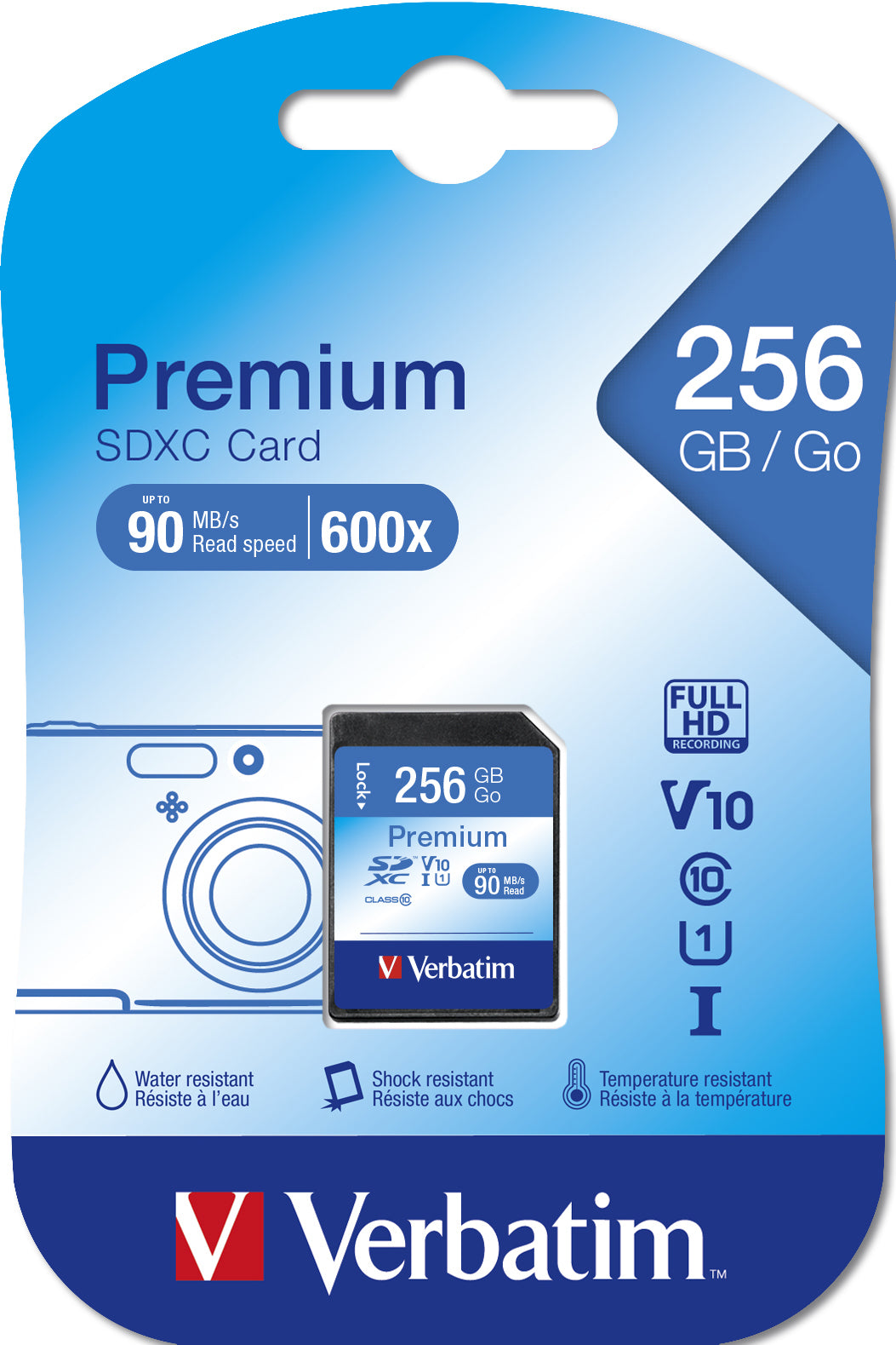 SD CARD XC/UHS1 SDXC 256GB CLASS 10