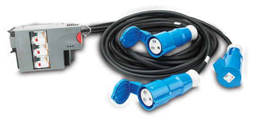 APC Power Distribution Module Automatic circuit breaker plug-in module AC 400V 3-phase output connectors 3