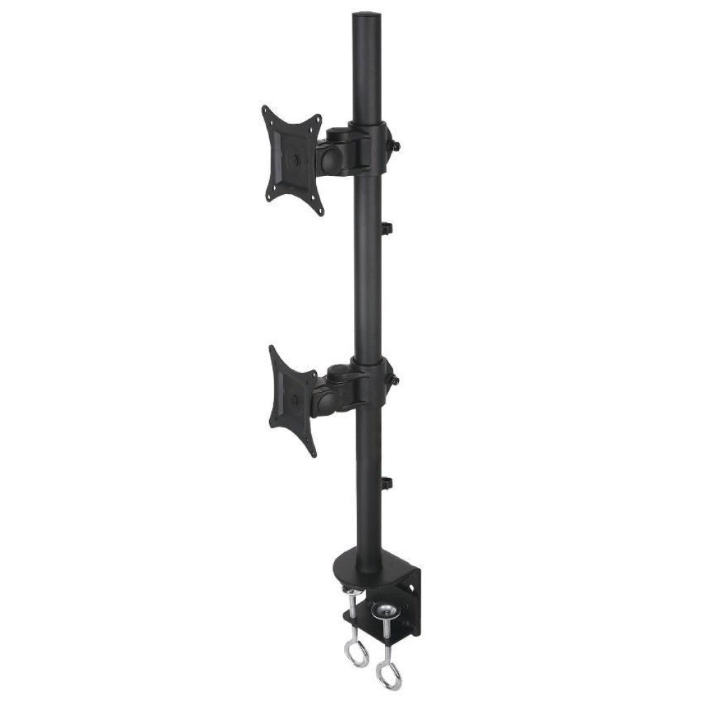 Techly ICA-LCD 350-D Support de bureau pour 2 moniteurs 13-27" LCD 10kg vertical