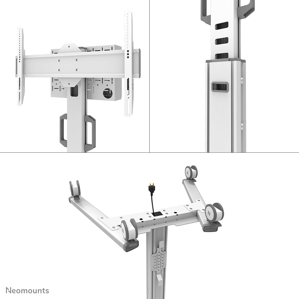 NEOMOUNTS FL50S-825WH1 Support au sol mobile pour écran 37-75p - TÌV