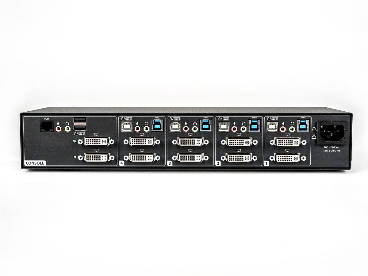 4-Port DH DVI-I Standard KVM