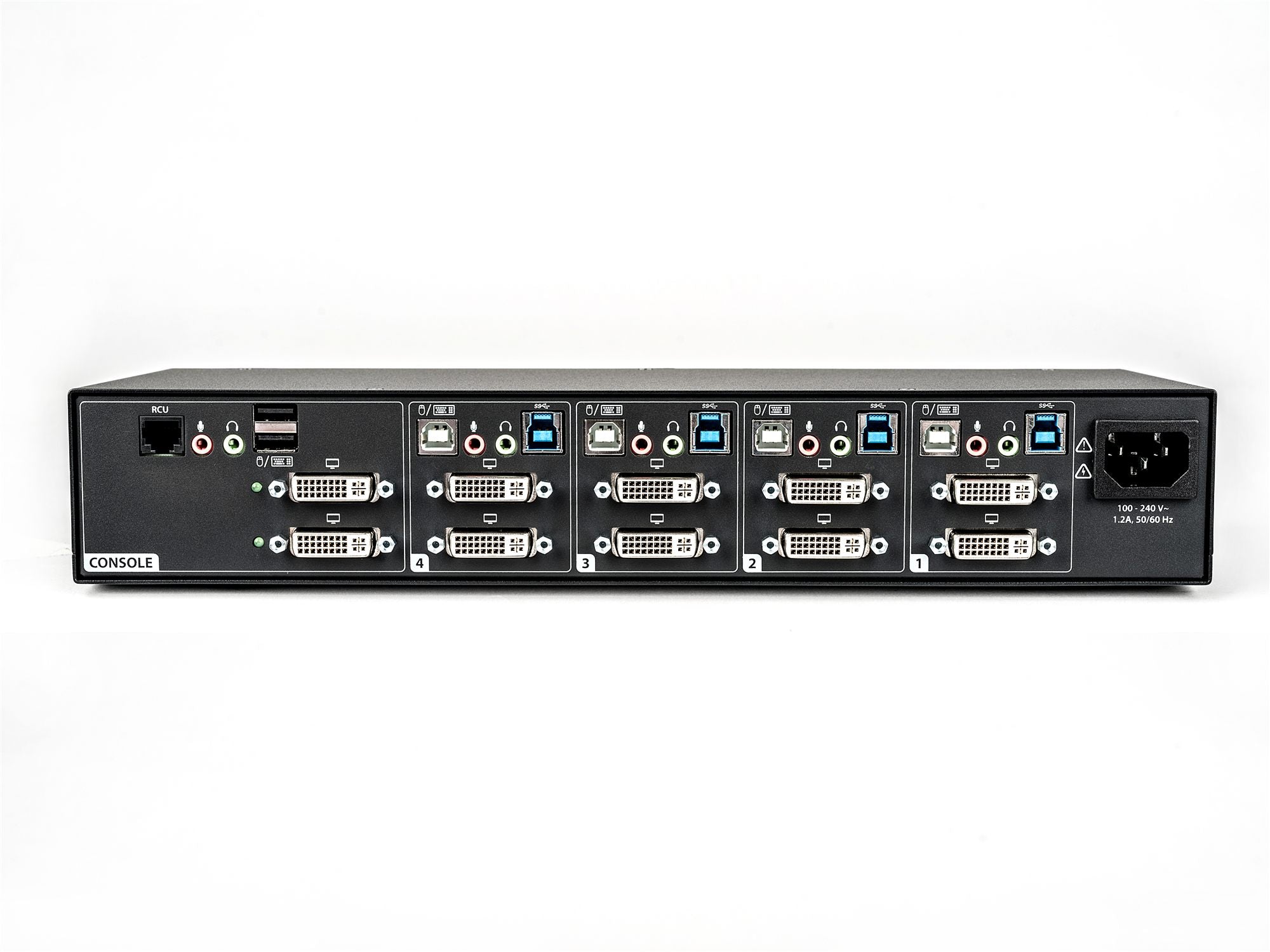 4-Port DH DVI-I Standard KVM