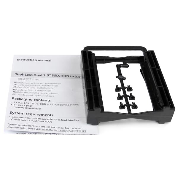 Tool-Less Dual 2.5" Drive Mounting Kit