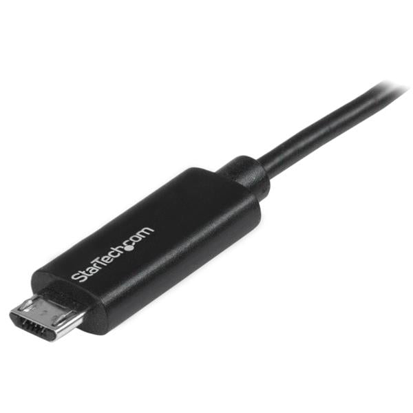 1m Micro-USB Cable with LED Charge Light