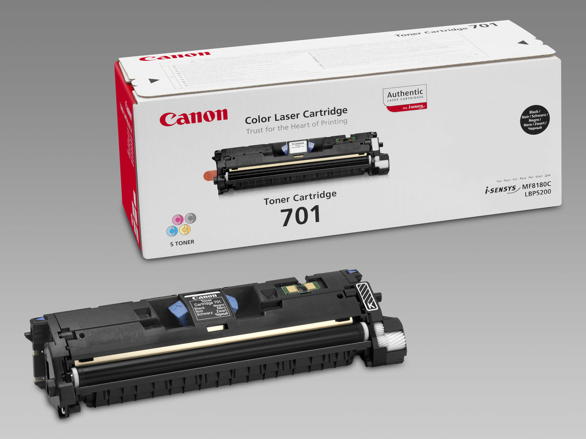CANON 701 cartouche de toner noir capacité standard 4.000 pages pack de 1