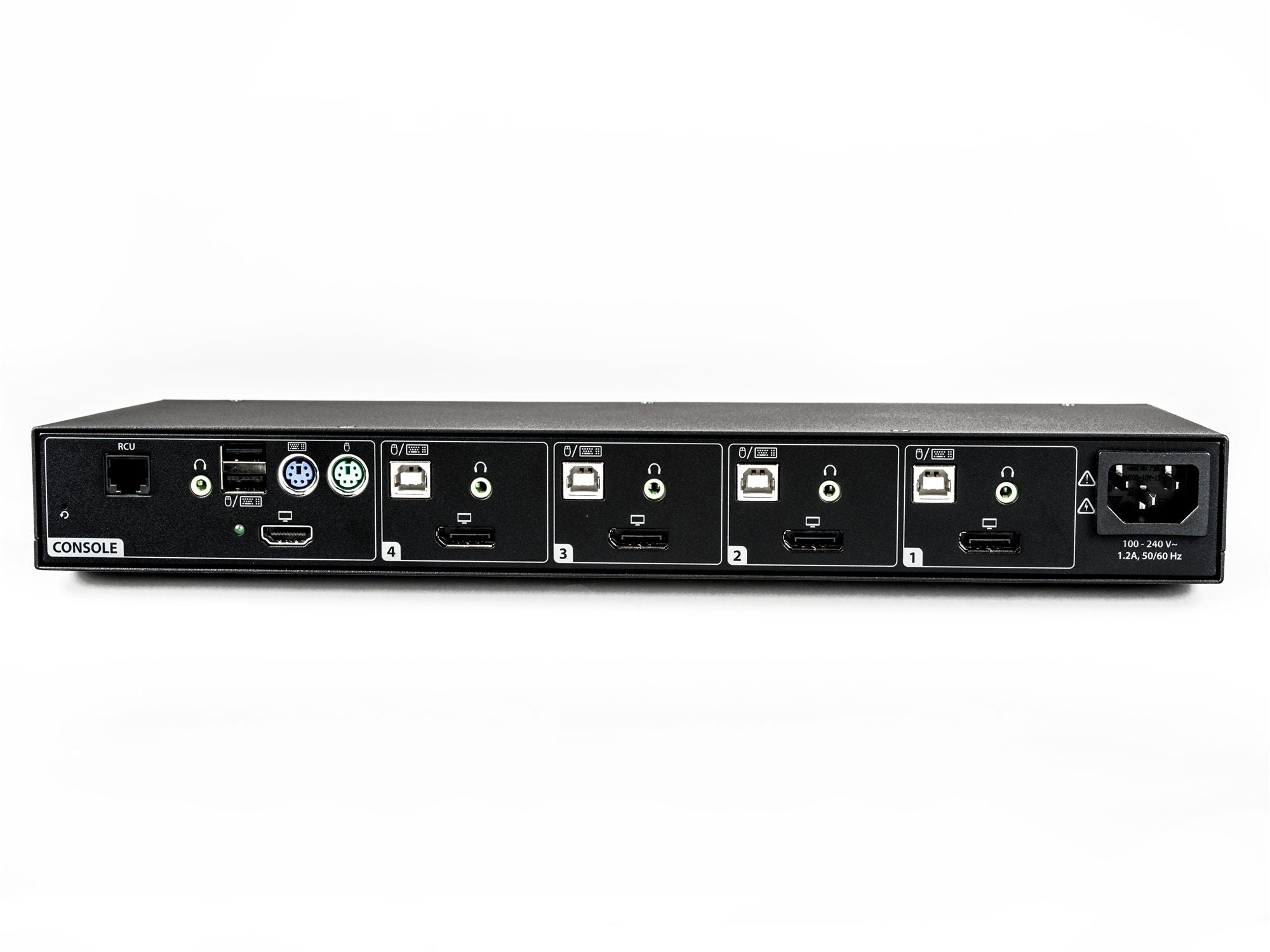 4-port secure desktop KVM