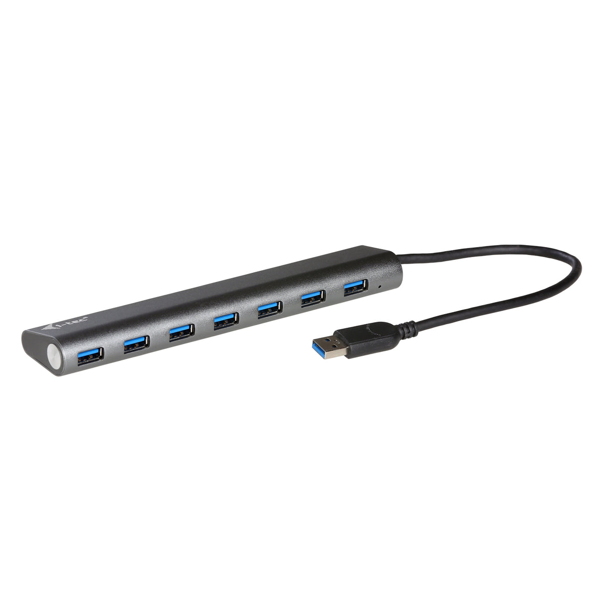 I-TEC USB 3.0 Metal Charging HUB 7 Port with power adaptor 7xUSB charging port. For Tablets Notebooks Ultrabooks PC