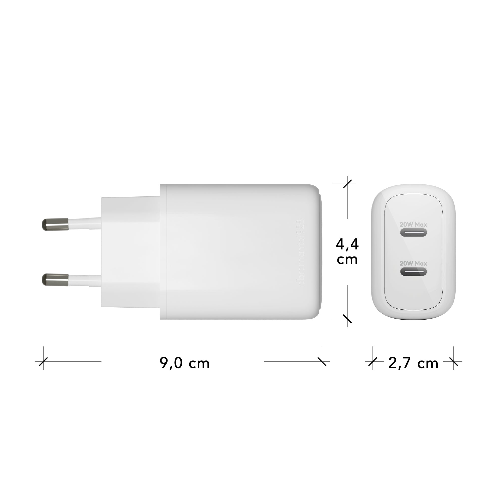 rechargeProEUWallCharger2xUSBC20WW