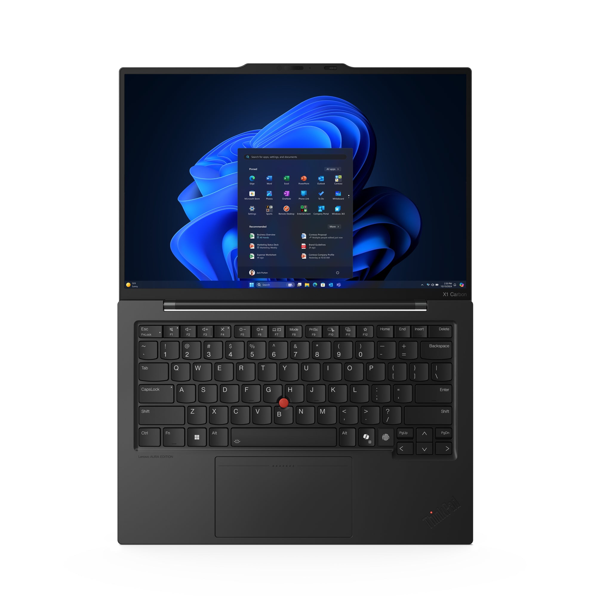 LENOVO ThinkPad X1 Carbon G13 Intel Core Ultra 7 255U 14p WUXGA 16Go 512Go SSD M.2 2280 PCIe Intel Graphics W11P 3YR Premier NBD