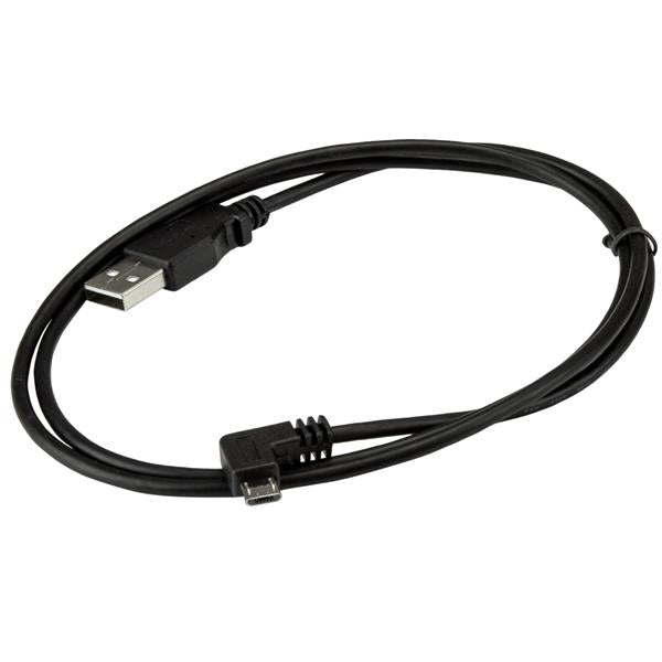 3ft Angled Micro-USB Charge+Sync Cable