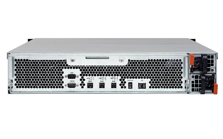 QNAP REXP-1220U-RP boîtier de disques 0 To Rack (2 U) Noir