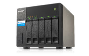 QNAP TX-500P boîtier de disques 0 To Tower Noir