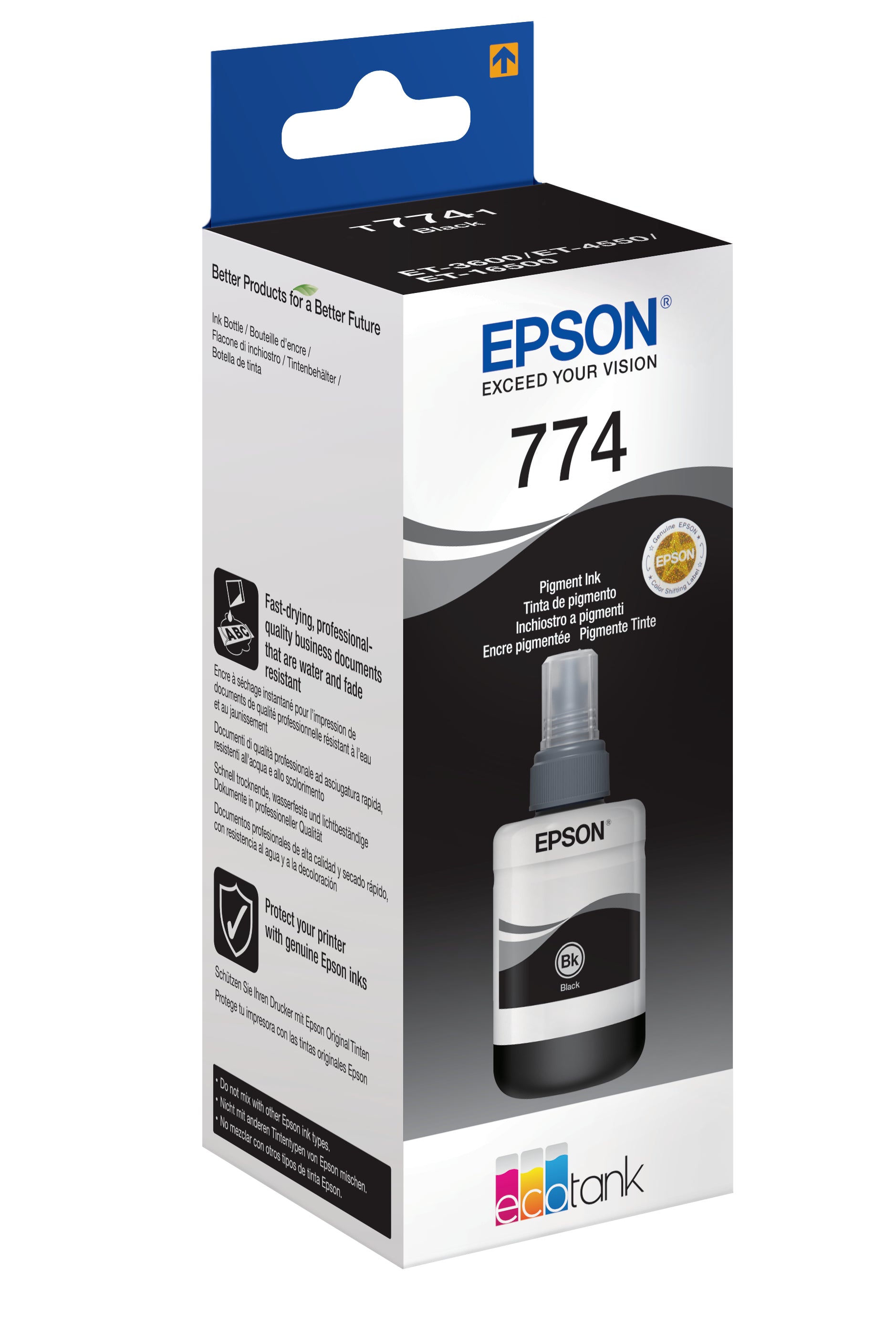 Ink/774 Bottle 140ml BK