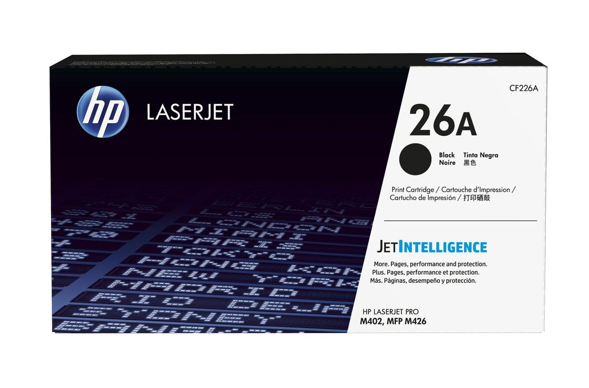 K/HP Toner/26A Black LaserJet/Pack of 5