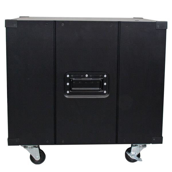 Portable Server Rack with Handles - 9U
