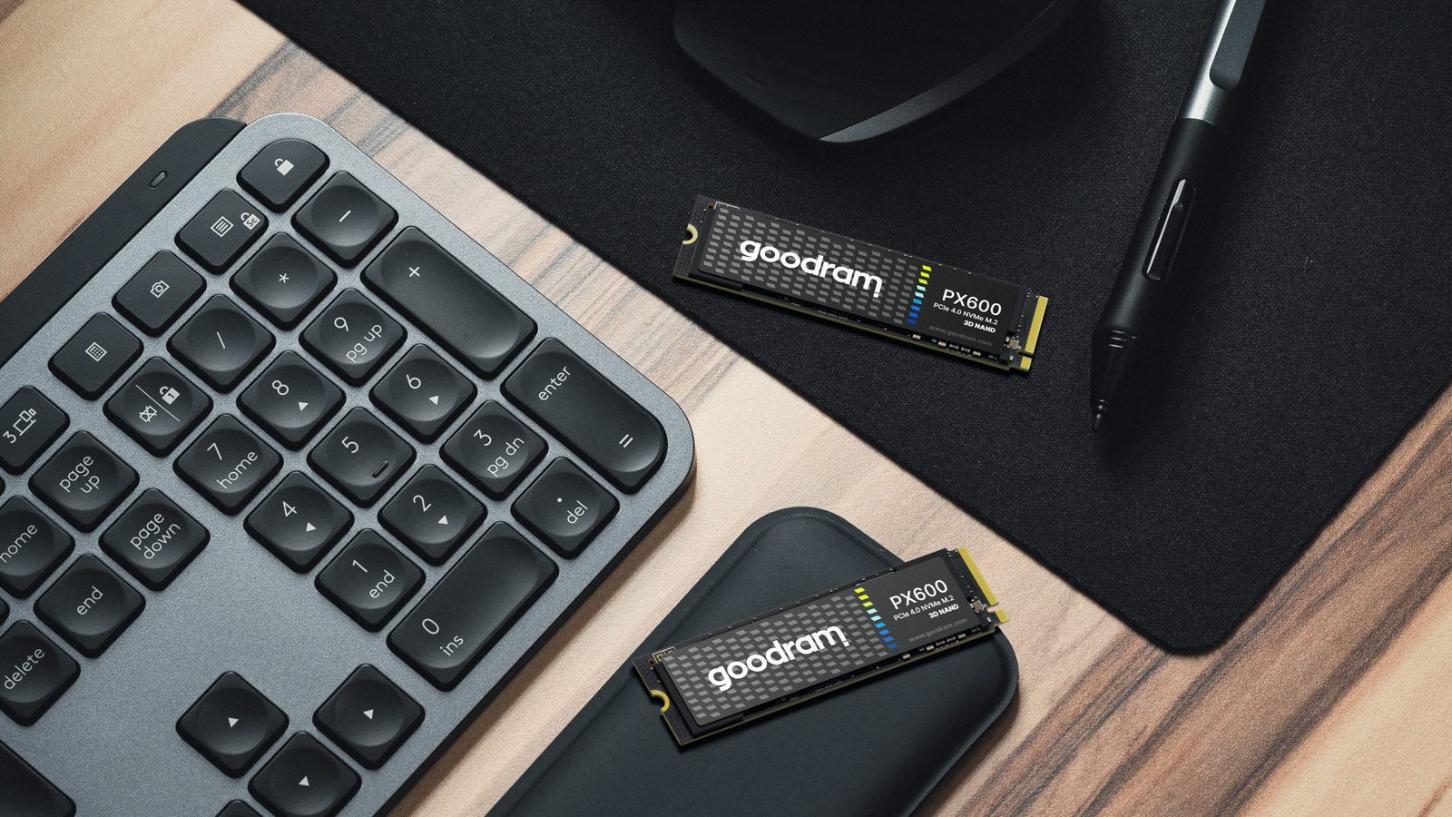 Goodram SSDPR-PX600-1K0-80 disque SSD interne 1 To M.2 PCI Express 4.0 NVMe 3D NAND