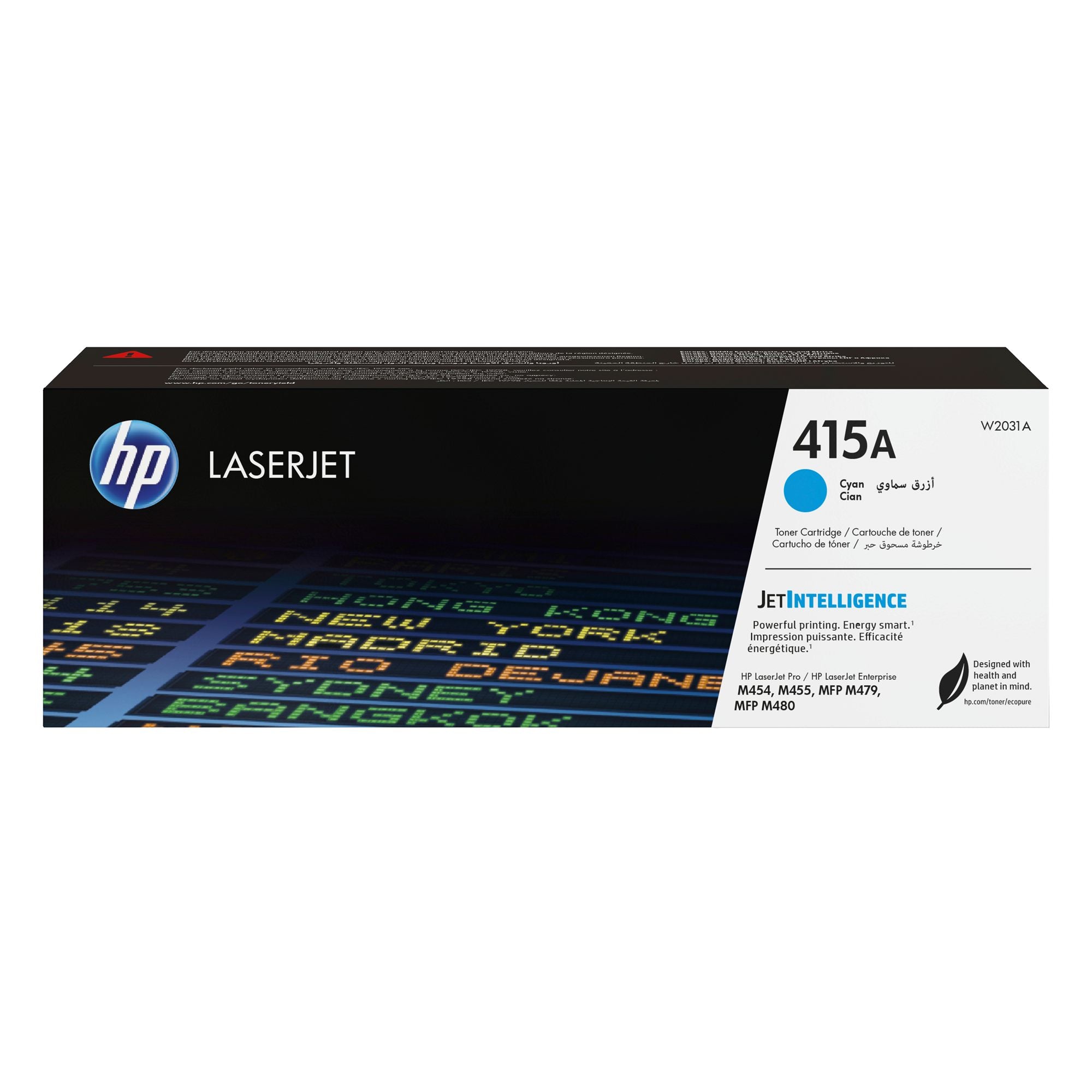 HP 415A Cyan LaserJet Toner Cartridge