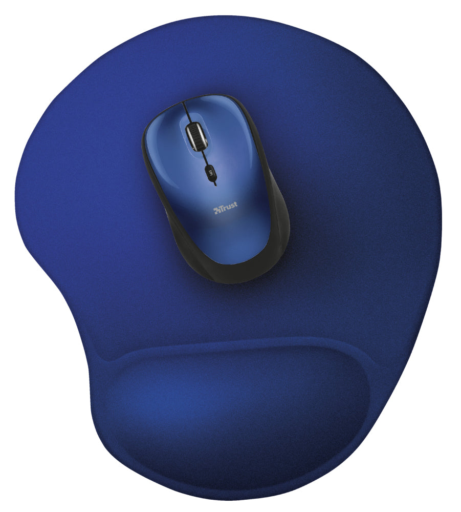 TRUST Tapis de souris ergonomique BIGFOOT - bleu