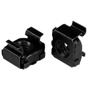 M6 Cage Nuts - 50 Pack Black