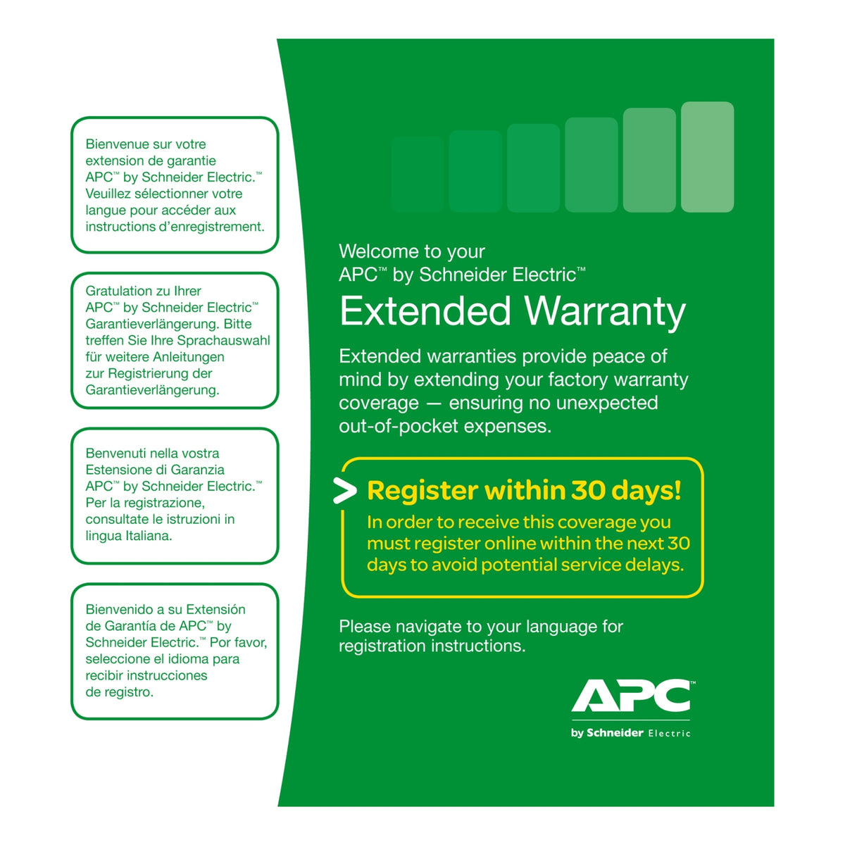 APC Service Pack 3 Years Parts and Software Support Extended Warranty for 1 NetBotz 7-Series