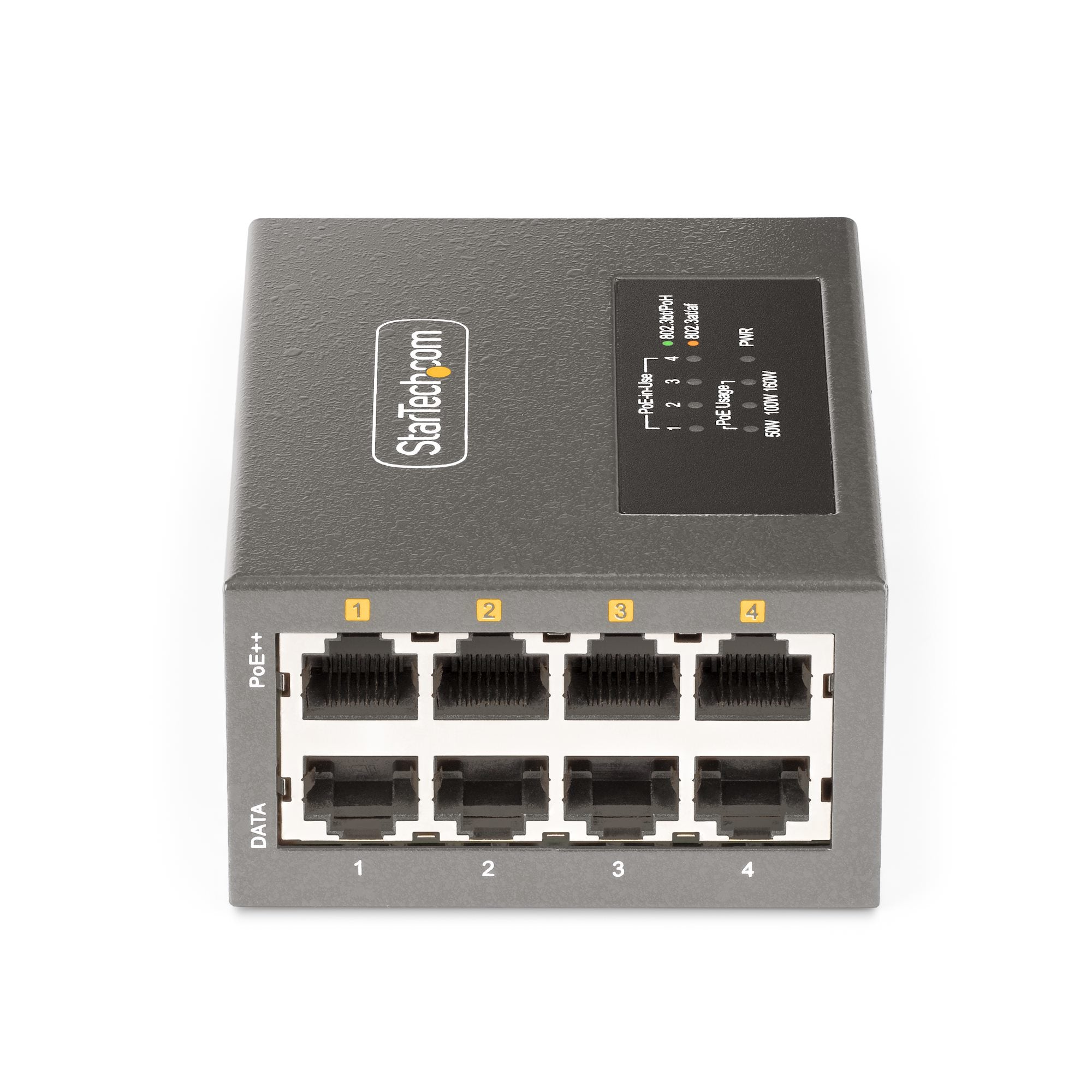 4-Port Multi-Gigabit PoE+/PoE++Injector