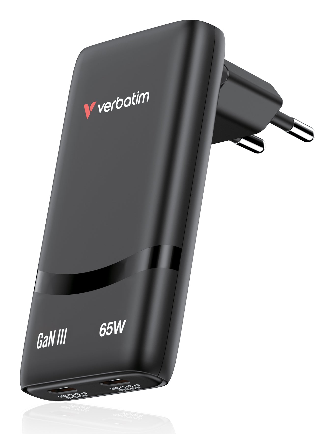 Fold ´n´ Go GaN Charger 65W EU plug Blac