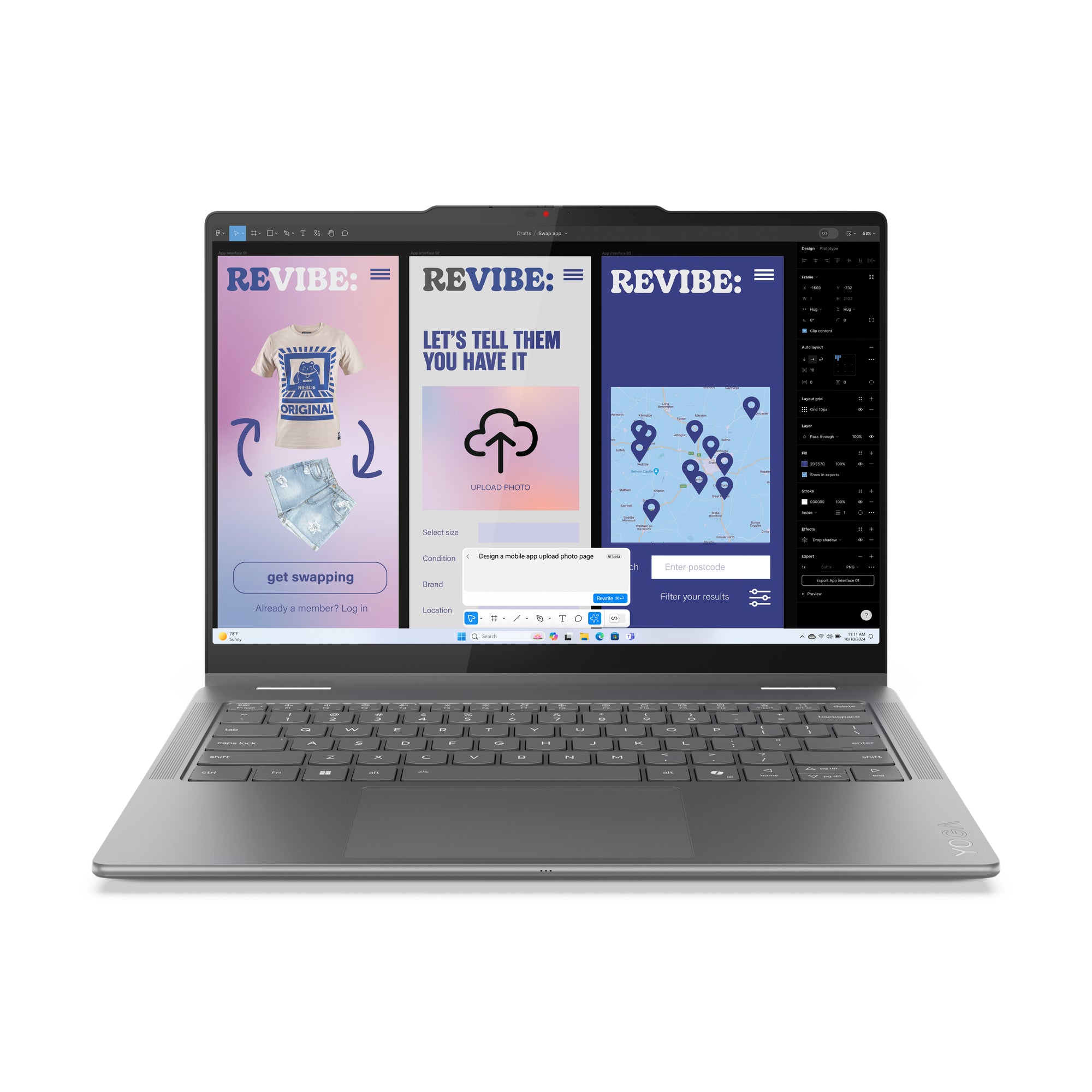 "Lenovo YOGA 7 2-en-1 14 - Ultra 5 226V | 14""-WUXGA-OLED-Tactile | 16 Go | 1 To | EVO | Win11Home"