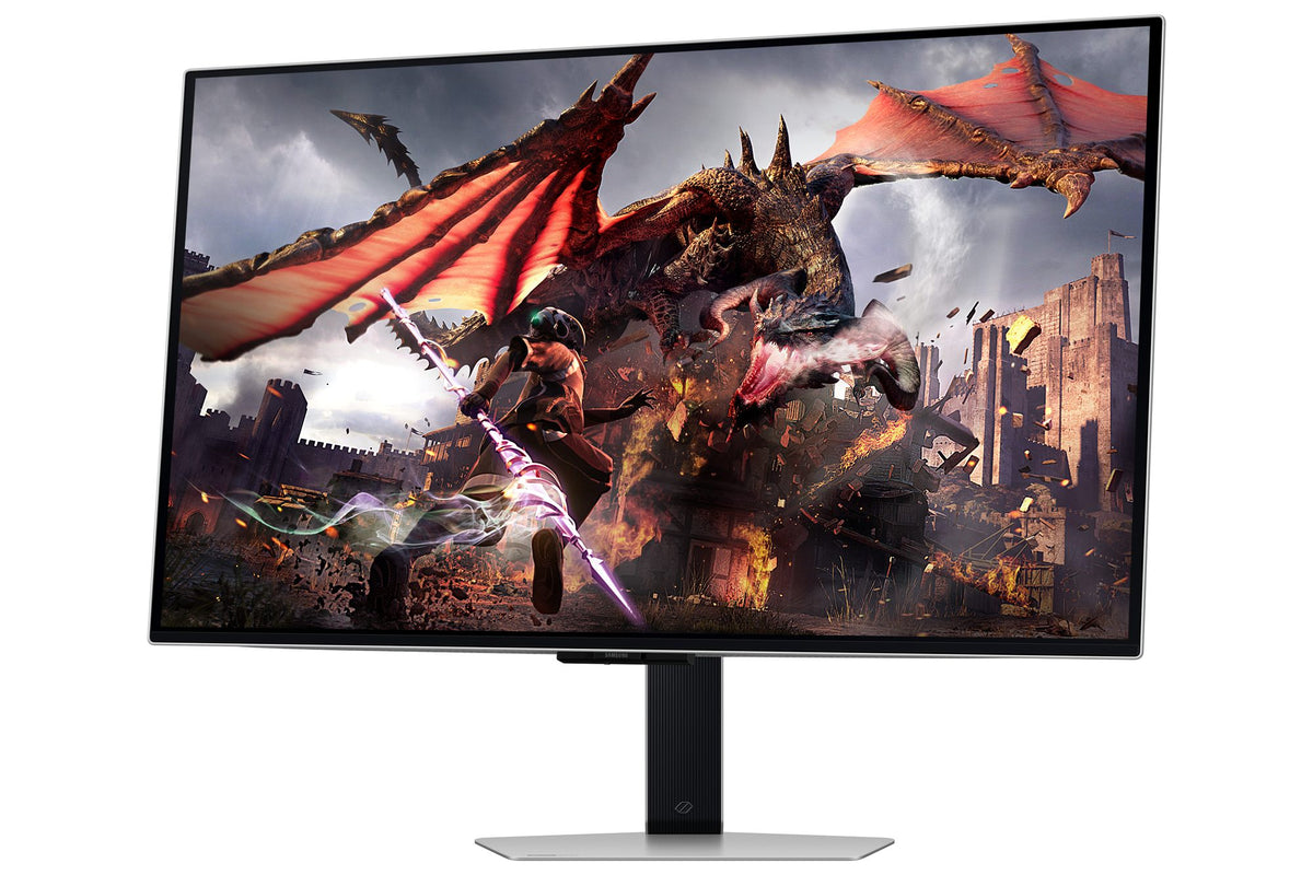 "Samsung G80SD écran plat de PC 81,3 cm (32"") 3840 x 2160 pixels 4K Ultra HD OLED Argent"