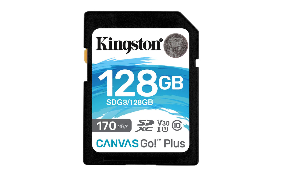 128GB SDXC Canvas Go Plus