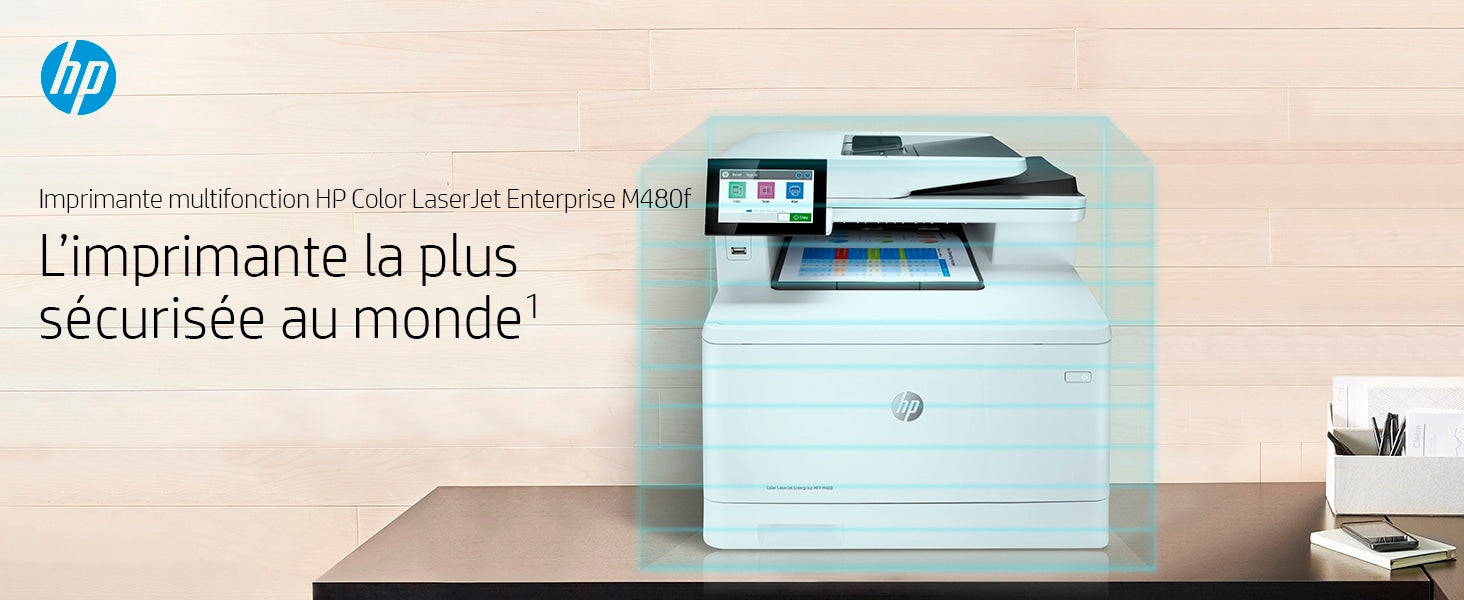HP Color LaserJet Enterprise MFP M480f MFP colour laser A4 27ppm Copy 27ppm Print 300sheets USB LAN