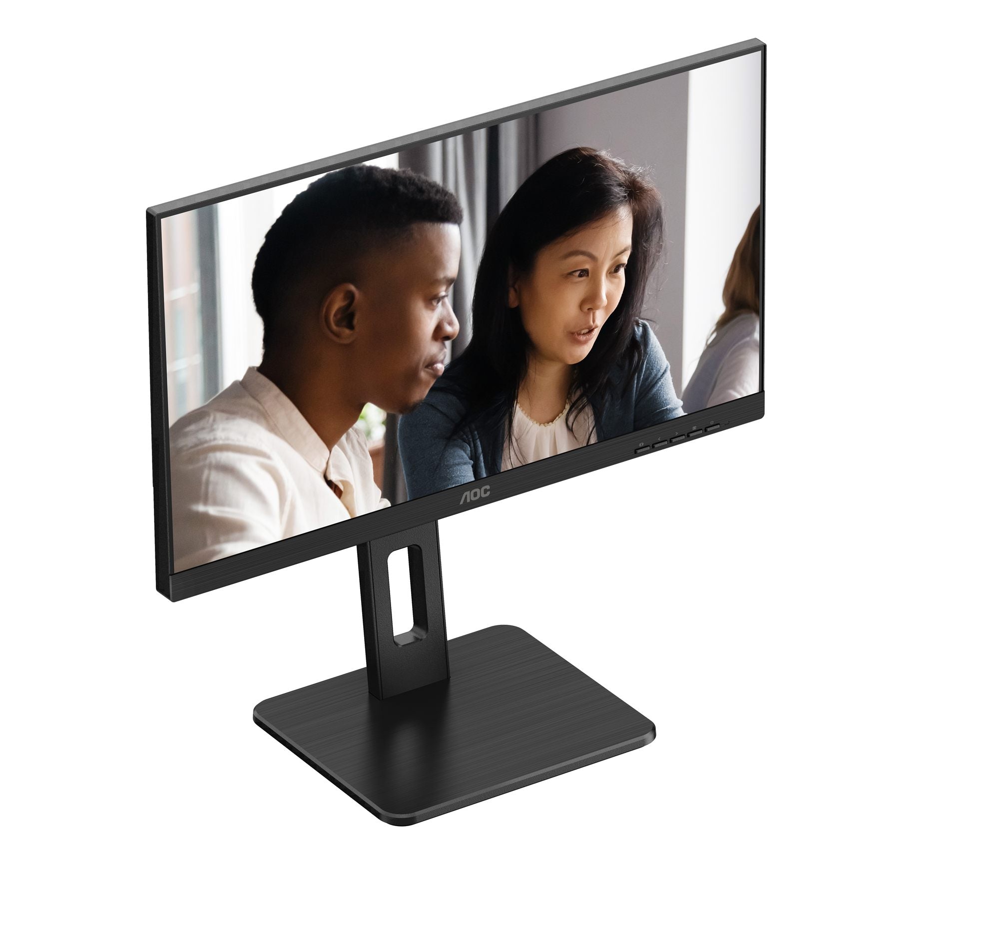 AOC 22E2UMF 22" 1920 x 1080 Full HD (1080p) @ 75 Hz - VA - 3000:1 - HDMI, VG DisplayPort - haut-parleurs - noir - ajustable