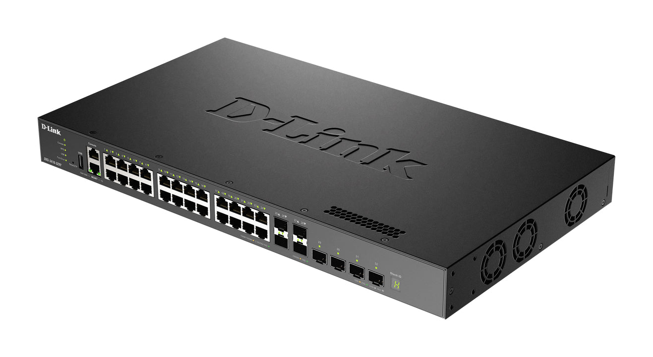 D-LINK Top of Rack 10 Gigabit Layer 3 Stackable Managed Switch 32 port
