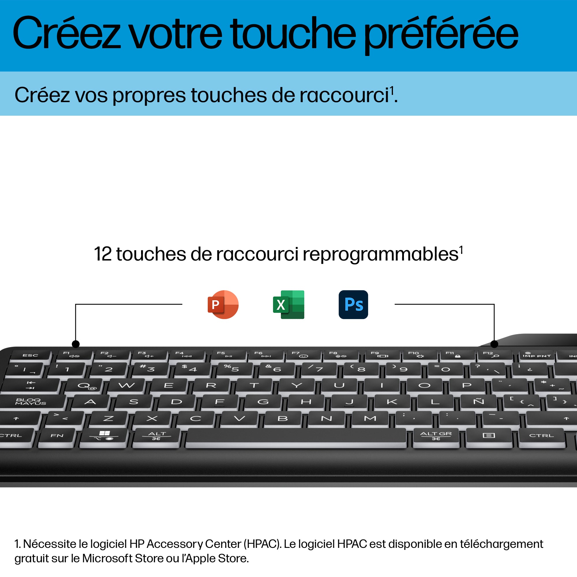 HP 405 Multi-Device BL WD KBD France